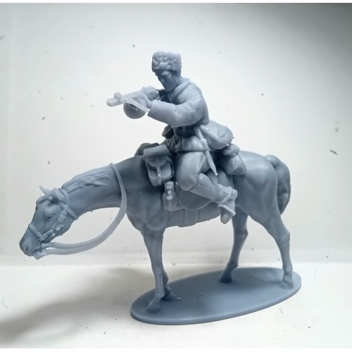 1/32 Cossacks mounted on horse WW2